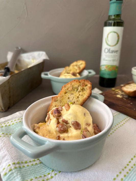 Receta Biscotti de Pistacho - ExtraVirgen.Store