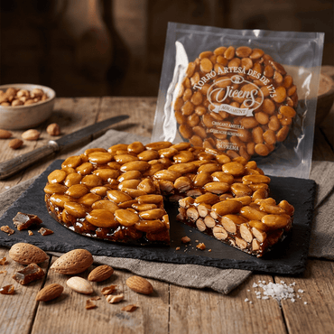 Torta Artesana Guirlache de Almendra Vicens 1 x 200 gr - Bombones - Vicens - 8410495204326 - ExtraVirgen.Store