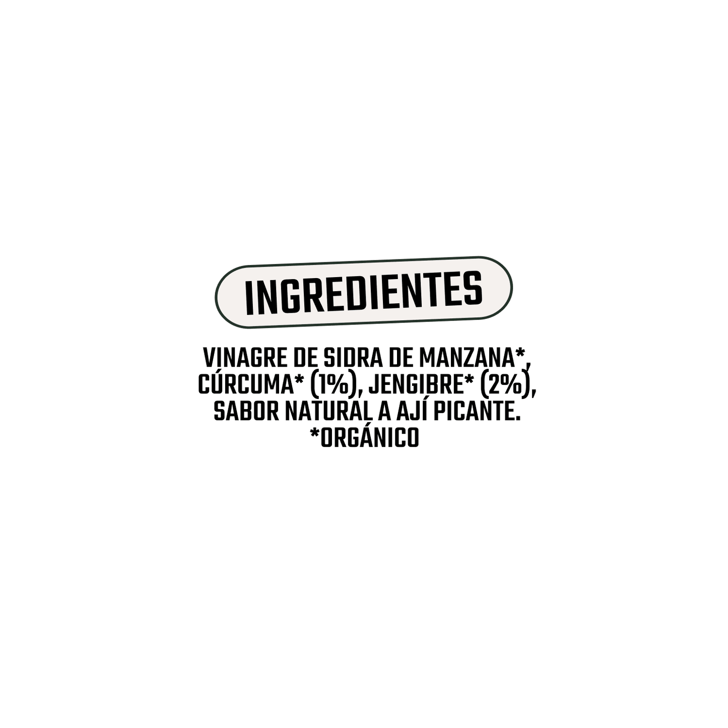 Vinagre Orgánico Jengibre, Cúrcuma y Ají Andrea Milano 1 x 500 ml - Andrea Milano - 8003407193070 - ExtraVirgen.Store