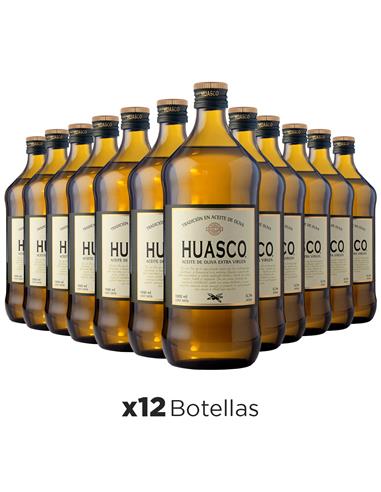 Huasco / Aceite de Oliva Extra Virgen /1 Litro, Caja 12 unidades