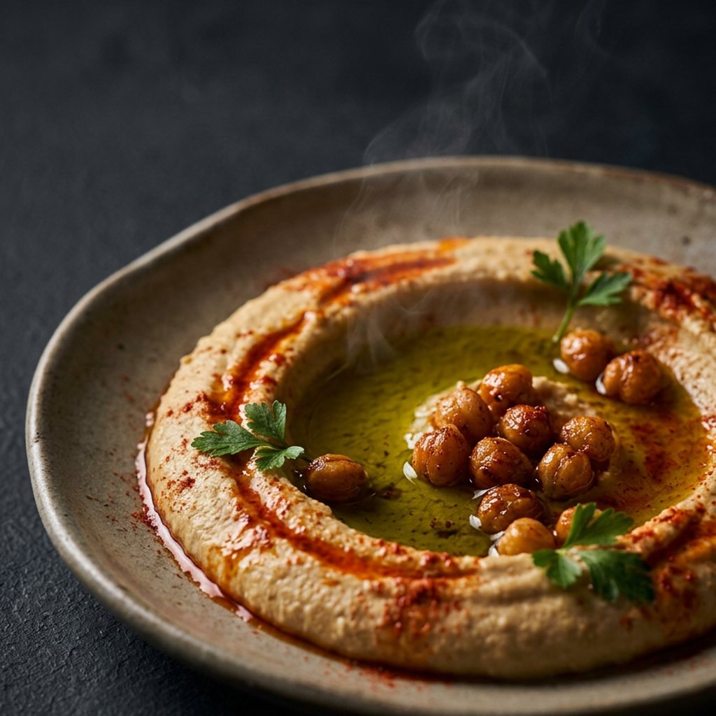 Hummus de Garbanzos con Pimentón Ahumado - ExtraVirgen.Store