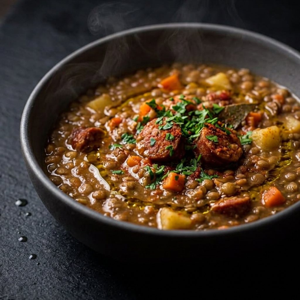 Lentejas Guisadas con Longaniza - ExtraVirgen.Store