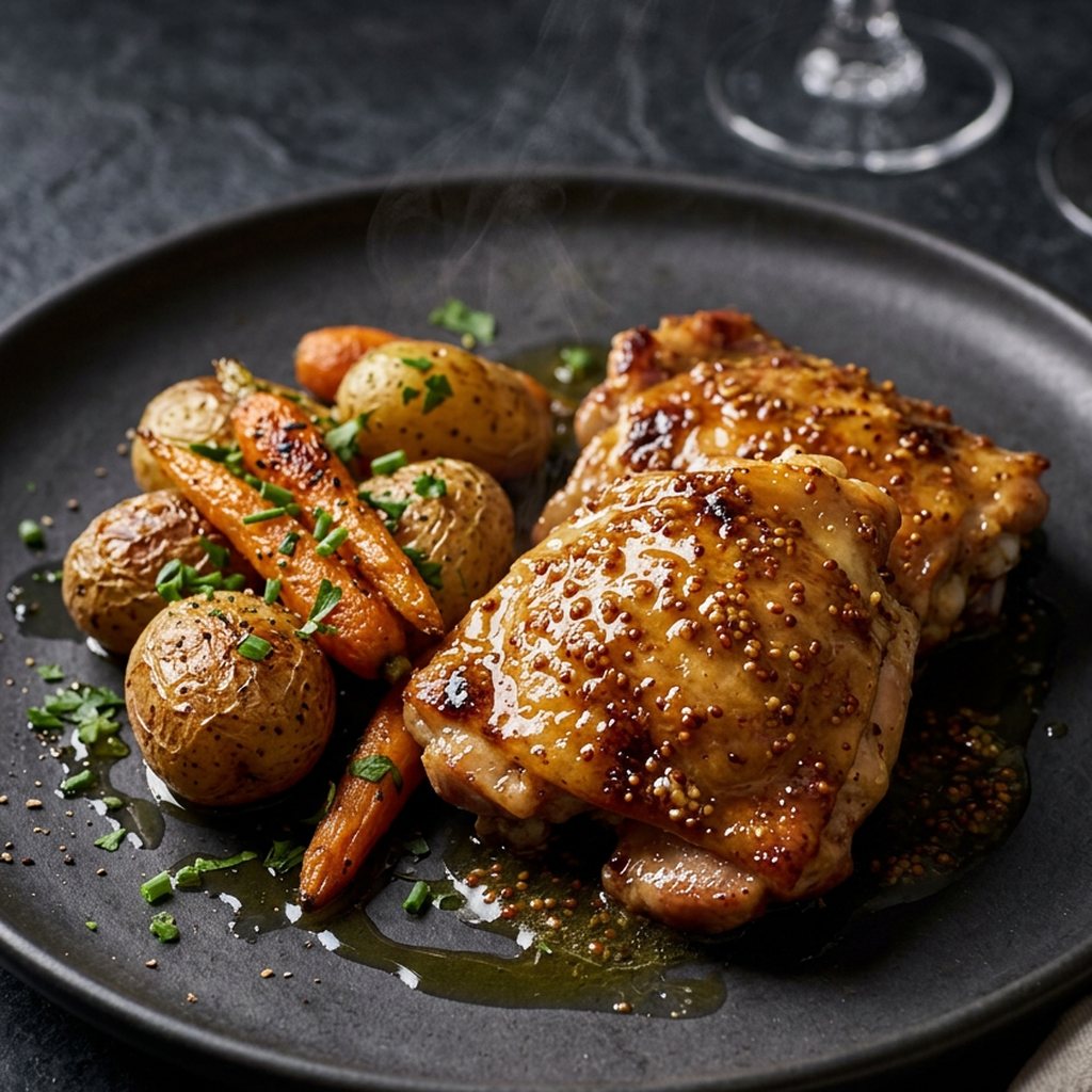 Pollo a la Mostaza y Miel - ExtraVirgen.Store