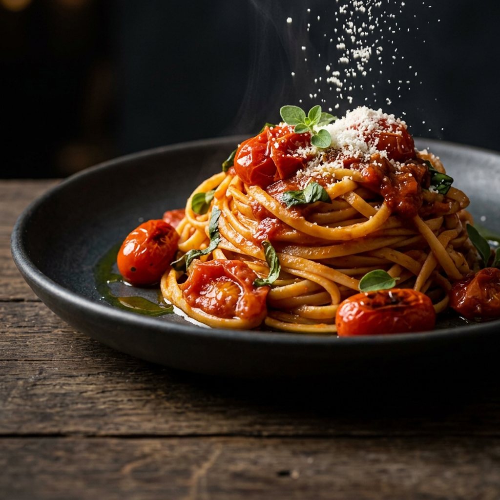 Tallarines Pomodoro con Tomates Frescos - ExtraVirgen.Store