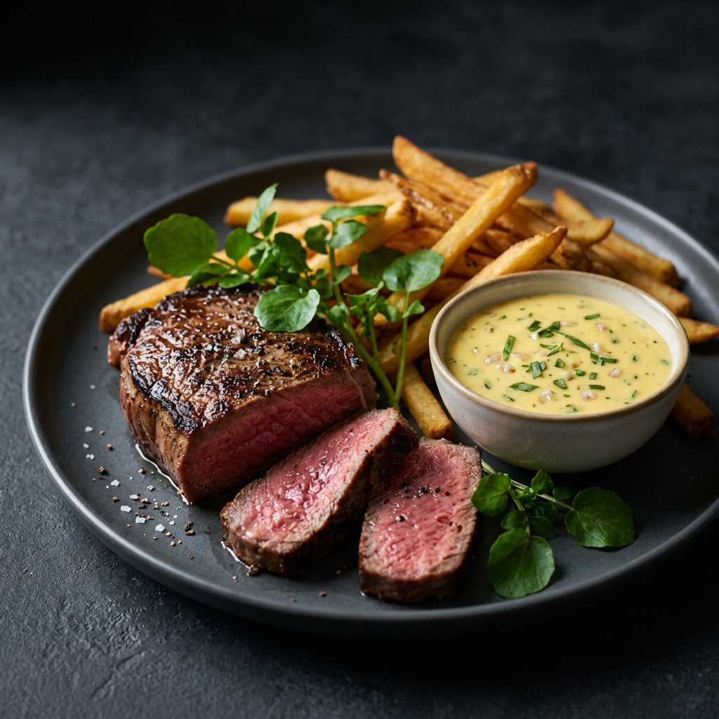 Steak Frites con Salsa Bearnesa - ExtraVirgen.Store
