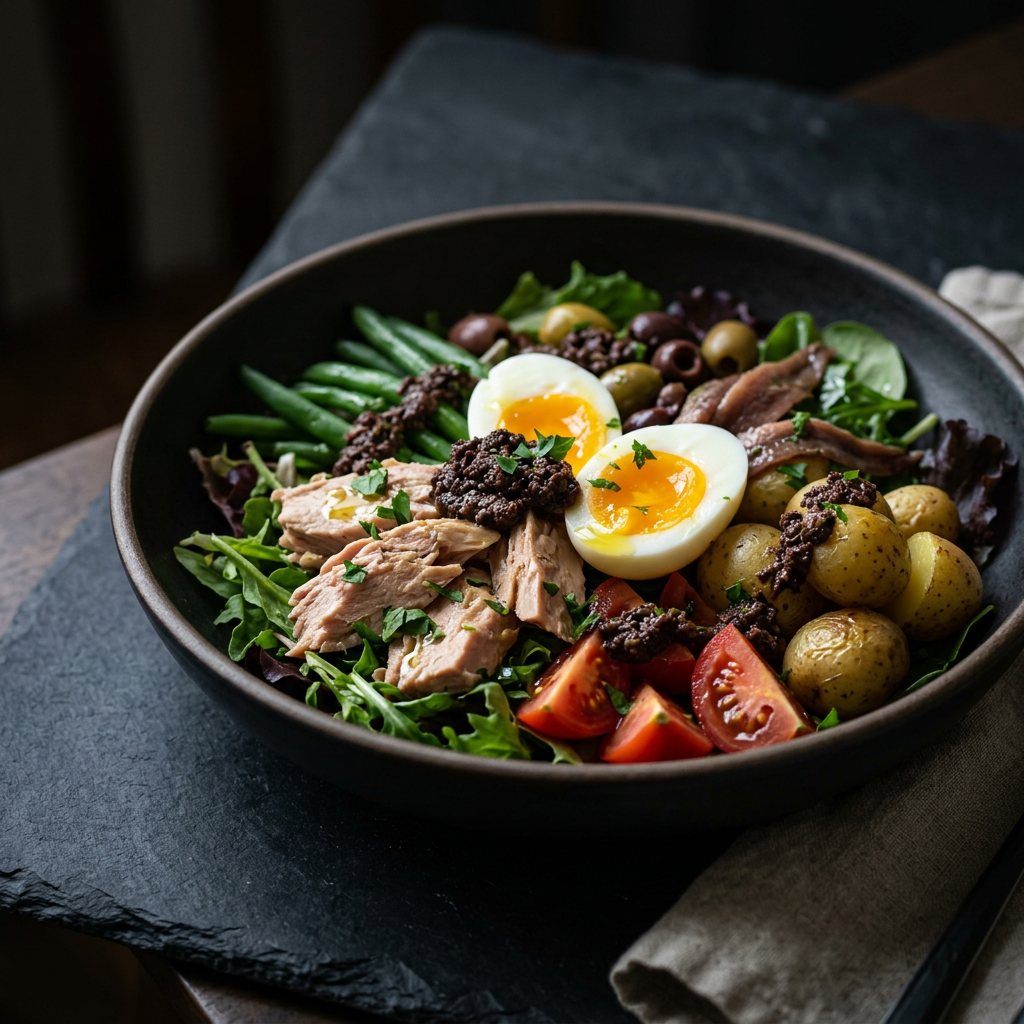 Ensalada Niçoise con Tapenade - ExtraVirgen.Store