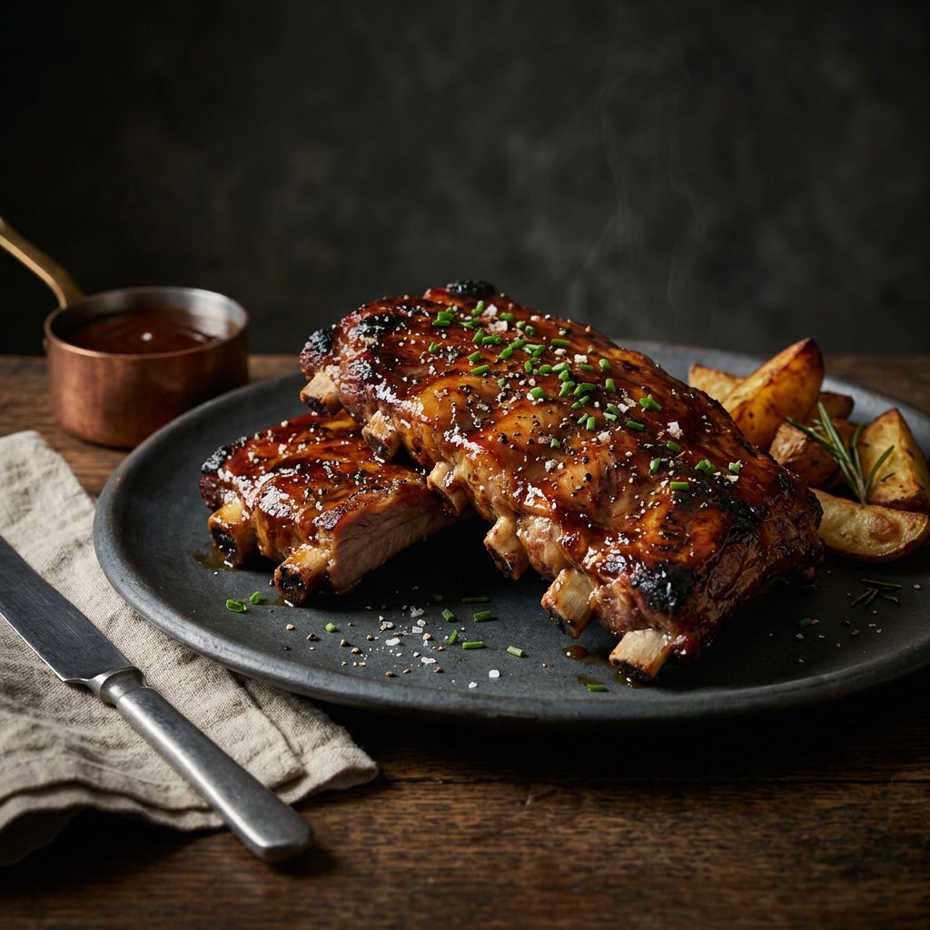 Costillas BBQ al Horno - ExtraVirgen.Store