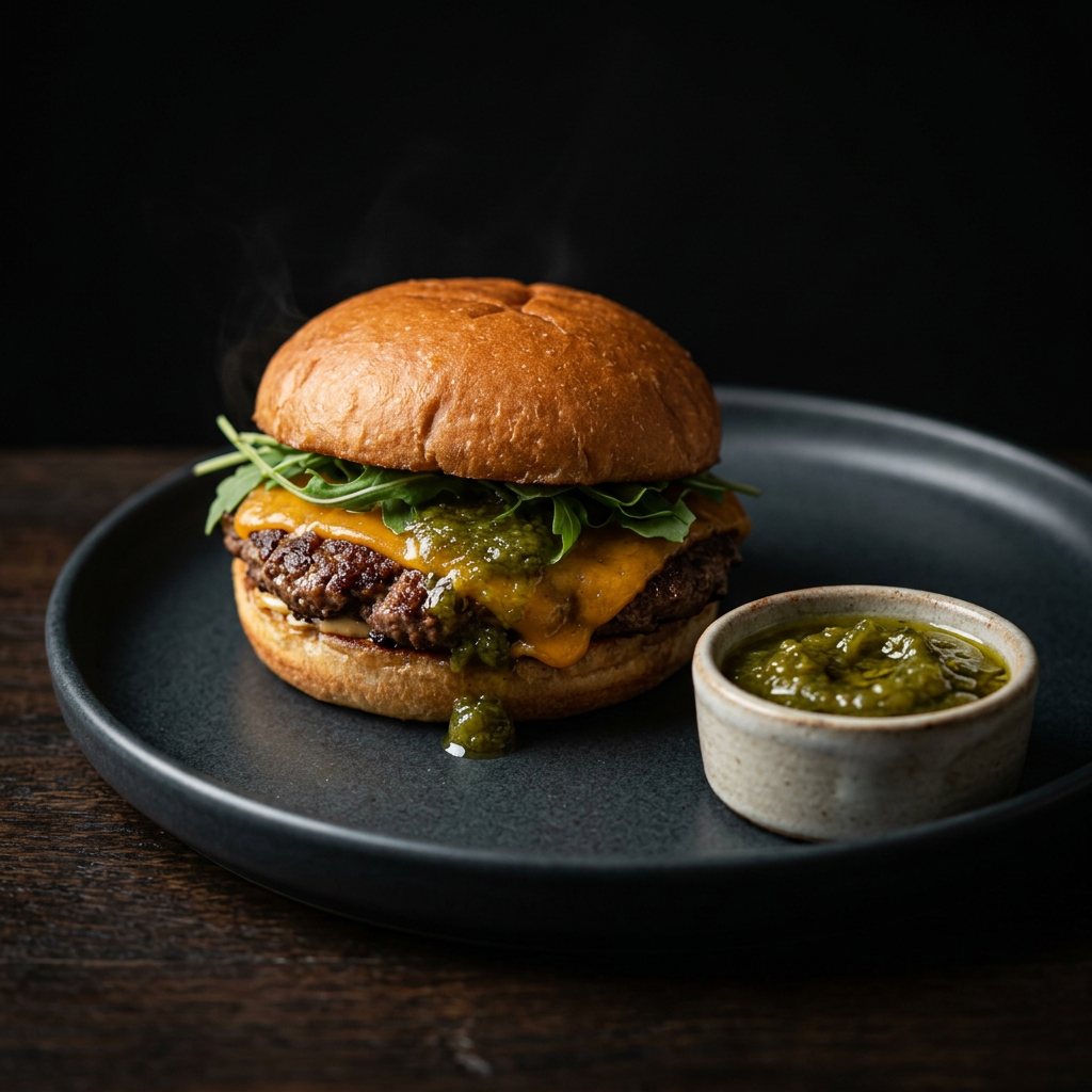 Smash Burger con Ketchup de Jalapeño - ExtraVirgen.Store