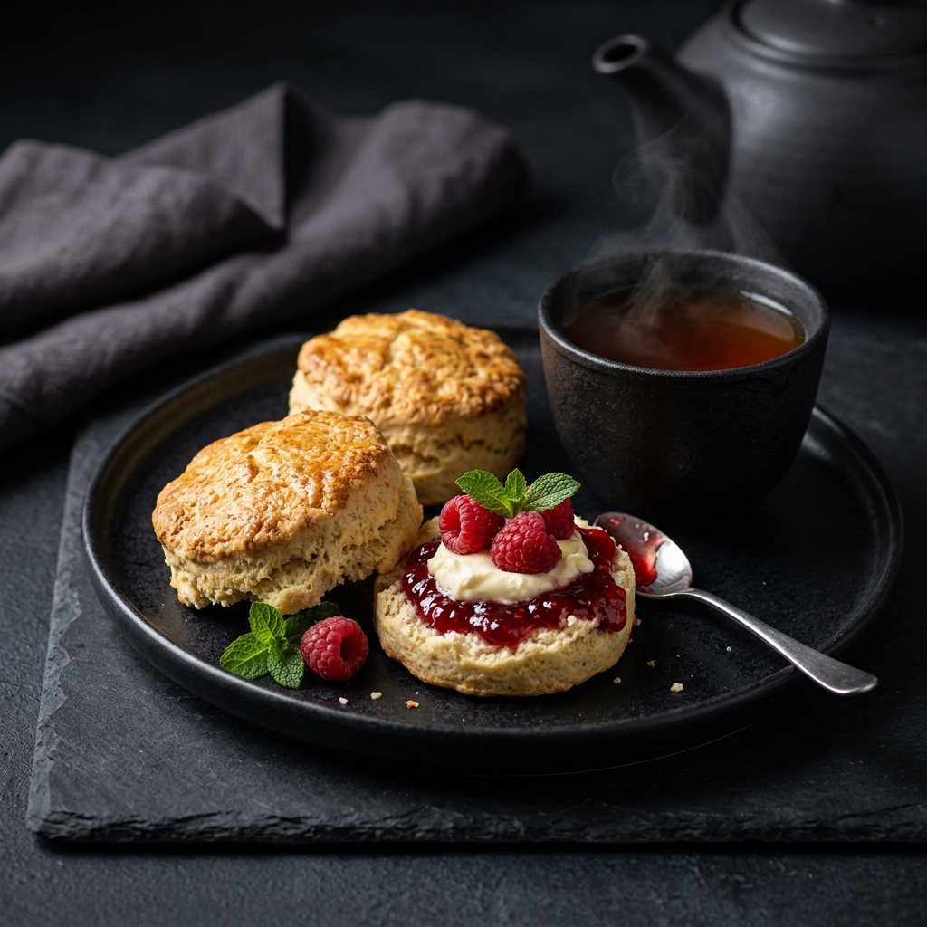 Scones Ingleses con Mermelada y Té Rooibos - ExtraVirgen.Store