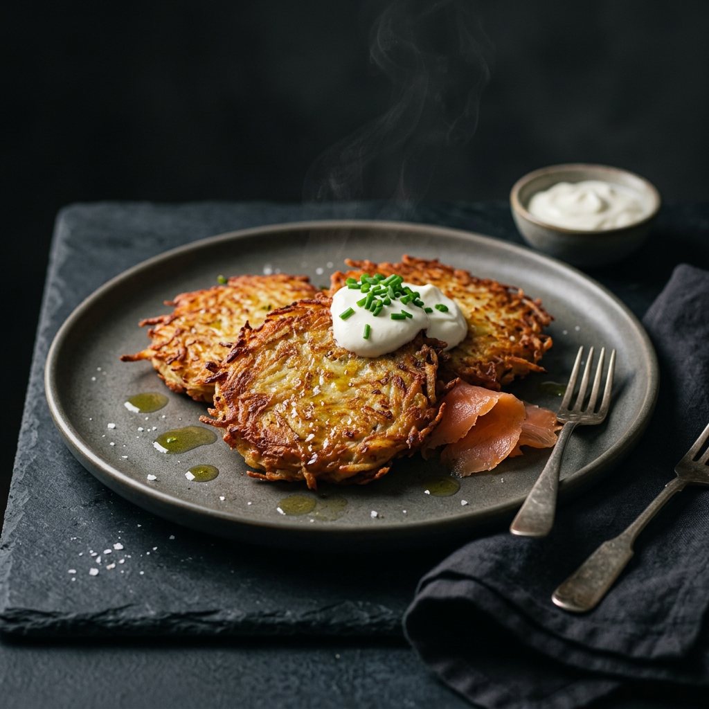 Latkes: Tortitas de Papa Crujientes - ExtraVirgen.Store