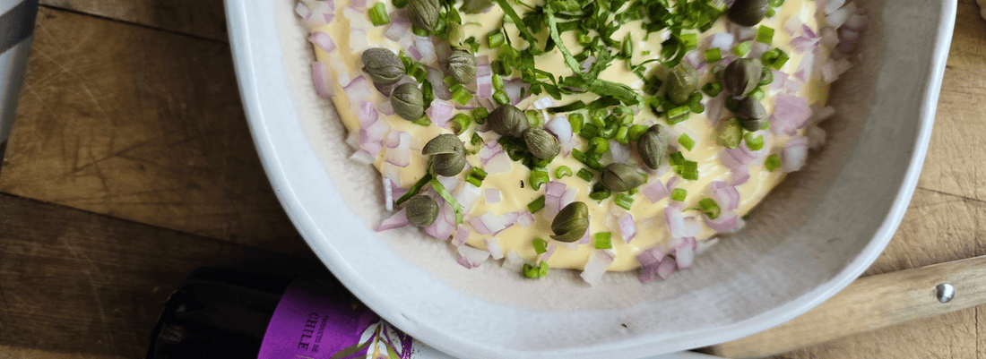 Salsa Tártara sin Huevo con Aceite de Ajo - ExtraVirgen.Store
