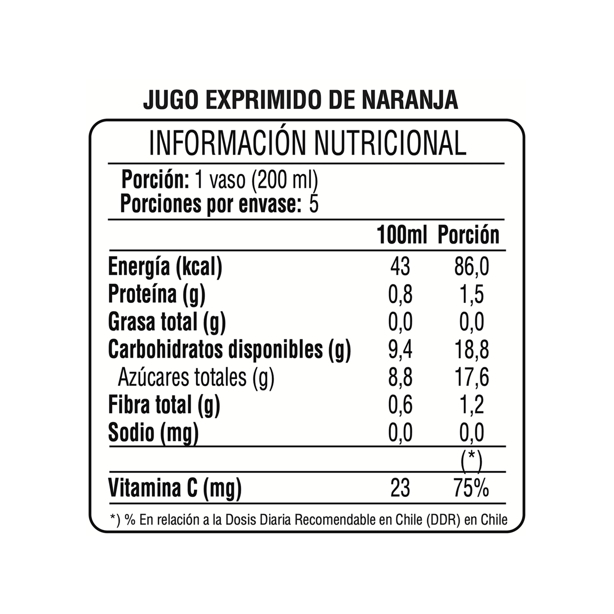 Jugo de Naranja Exprimido Jugos de la Quinta 1 x 1000 ml - Jugos - Jugos de la Quinta -  - ExtraVirgen.Store