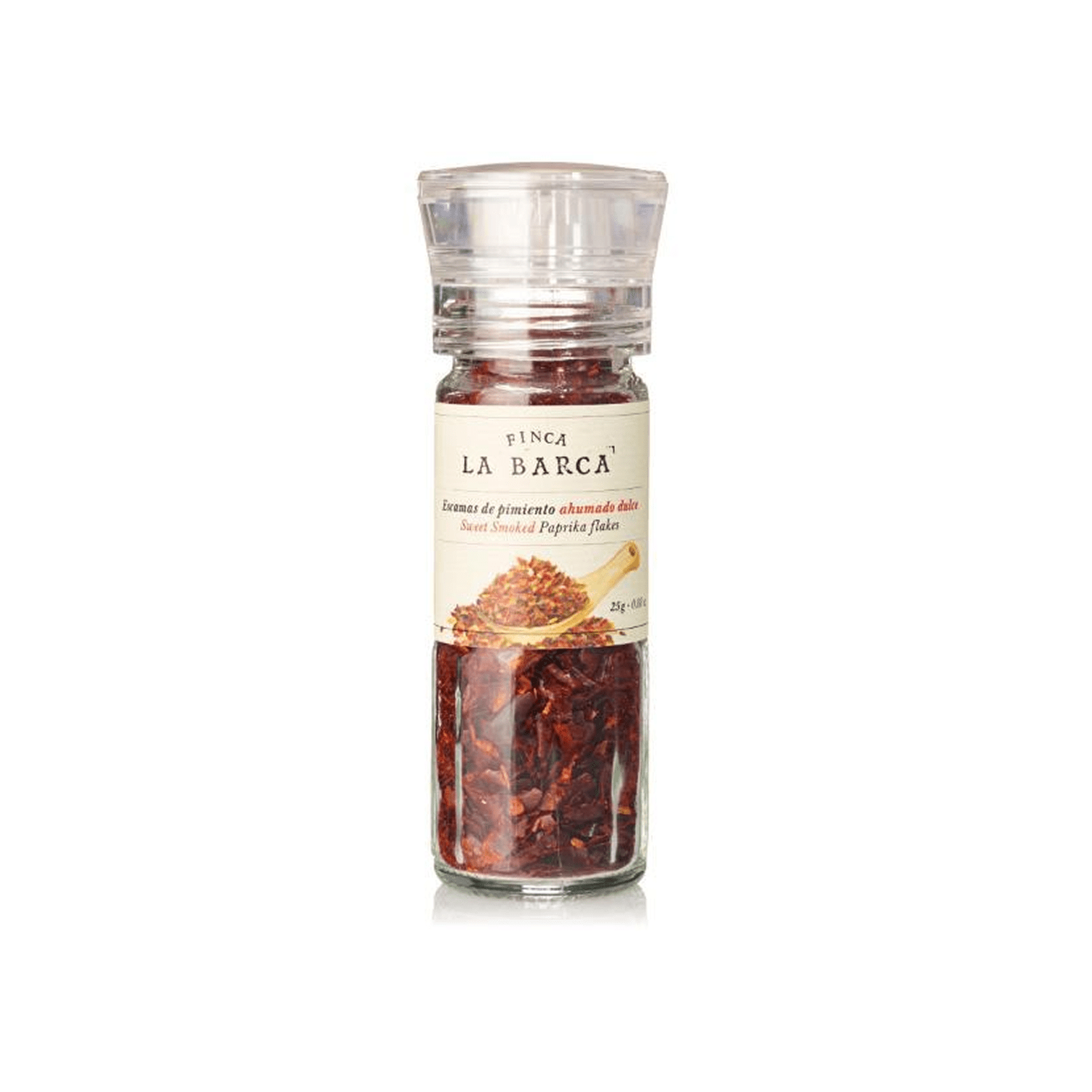 Finca la Barca Escamas Pimiento Ahumado Dulce molinillo 1 x 24 gr - Finca La Barca - 8421401202039 - ExtraVirgen.Store