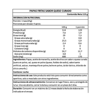 Ibérica Papas Fritas Queso 1 x 115 gr - Chips - Ibérica - 8424842201807 - ExtraVirgen.Store