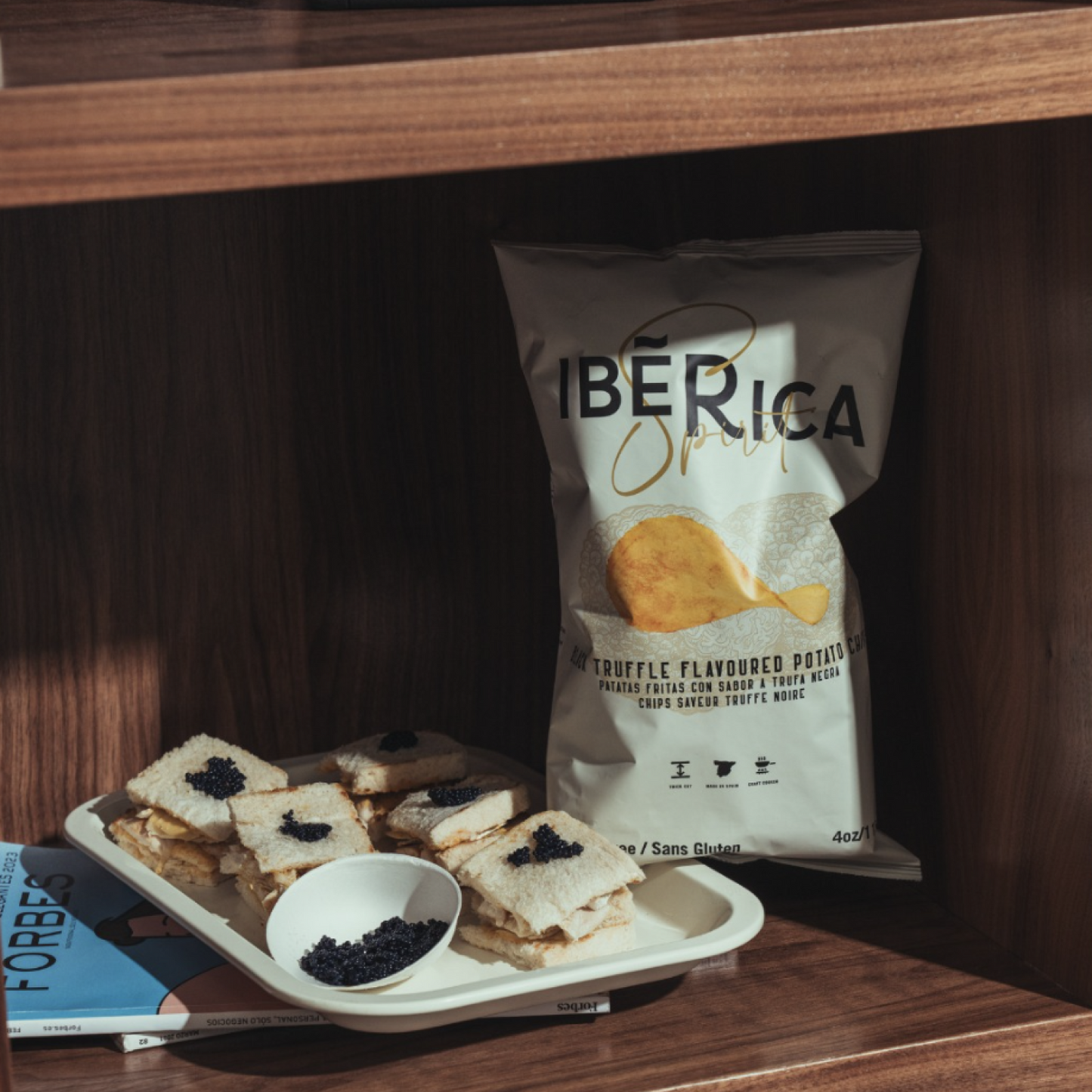 Ibérica Papas Fritas Trufa Negra 1 x 115 gr - Chips - Ibérica - 8424842201845 - ExtraVirgen.Store