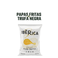 Ibérica Papas Fritas Trufa Negra 1 x 115 gr - Chips - Ibérica - 8424842201845 - ExtraVirgen.Store