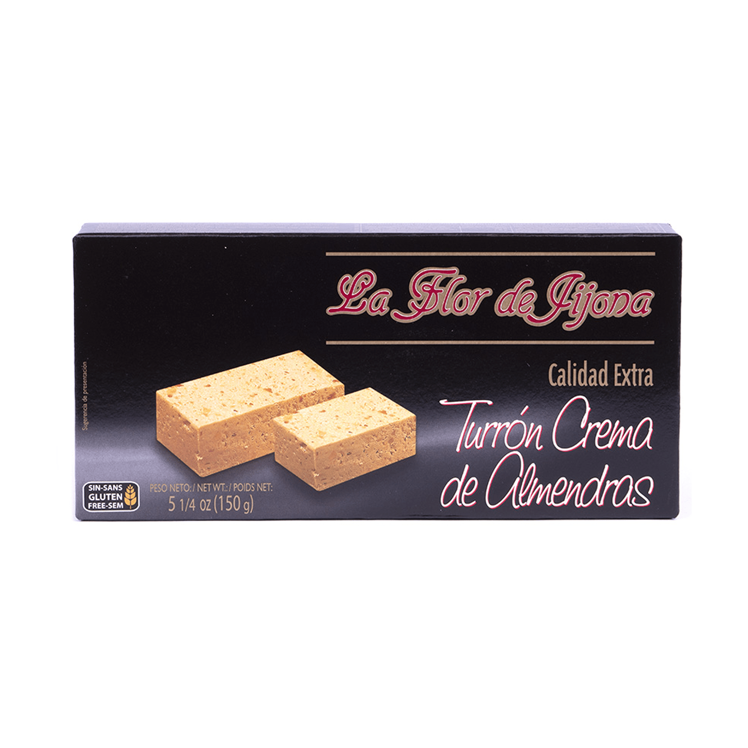 Turrón Crema de Almendras Flor de Jijona 1 x 150 gr - Bombones - Flor de Jijona - 8410771310215 - ExtraVirgen.Store