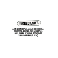 Turrón Artesano Limón Pistacho Vicens 1 x 80 gr - Bombones - Vicens - 8410495080807 - ExtraVirgen.Store