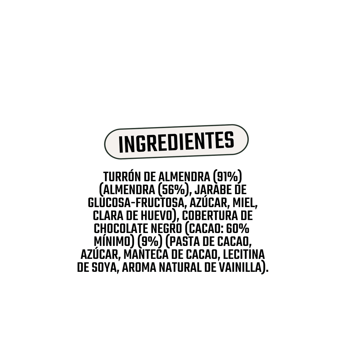 Turrón Artesano Soufle de Almendra Vicens 1 x 80 gr - Bombones - Vicens - 8410495010583 - ExtraVirgen.Store