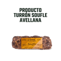 Turrónn Artesano Soufle Avellana Chocolate Vicens 1 x 80 gr - Bombones - Vicens - 8410495010590 - ExtraVirgen.Store