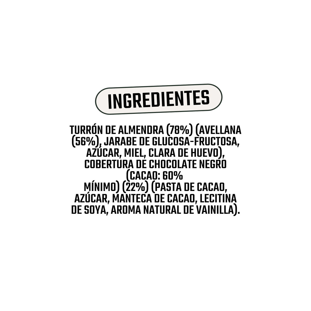 Turrónn Artesano Soufle Avellana Chocolate Vicens 1 x 80 gr - Bombones - Vicens - 8410495010590 - ExtraVirgen.Store