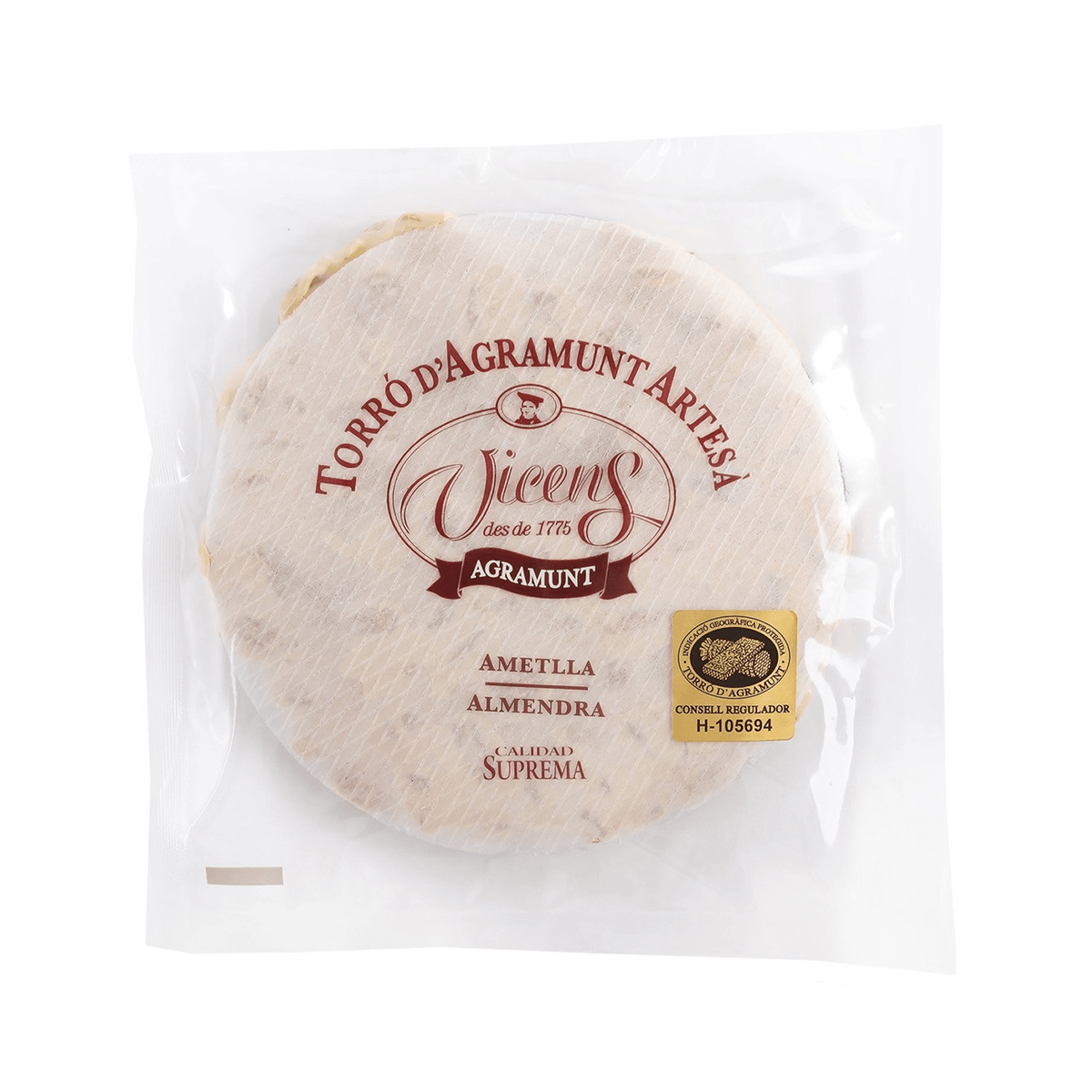 Torta Artesana de Almendra Vicens 1 x 200 gr - Bombones - Vicens - 8410495252112 - ExtraVirgen.Store