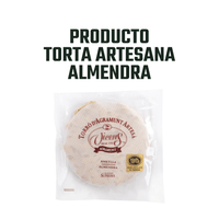 Torta Artesana de Almendra Vicens 1 x 200 gr - Bombones - Vicens - 8410495252112 - ExtraVirgen.Store