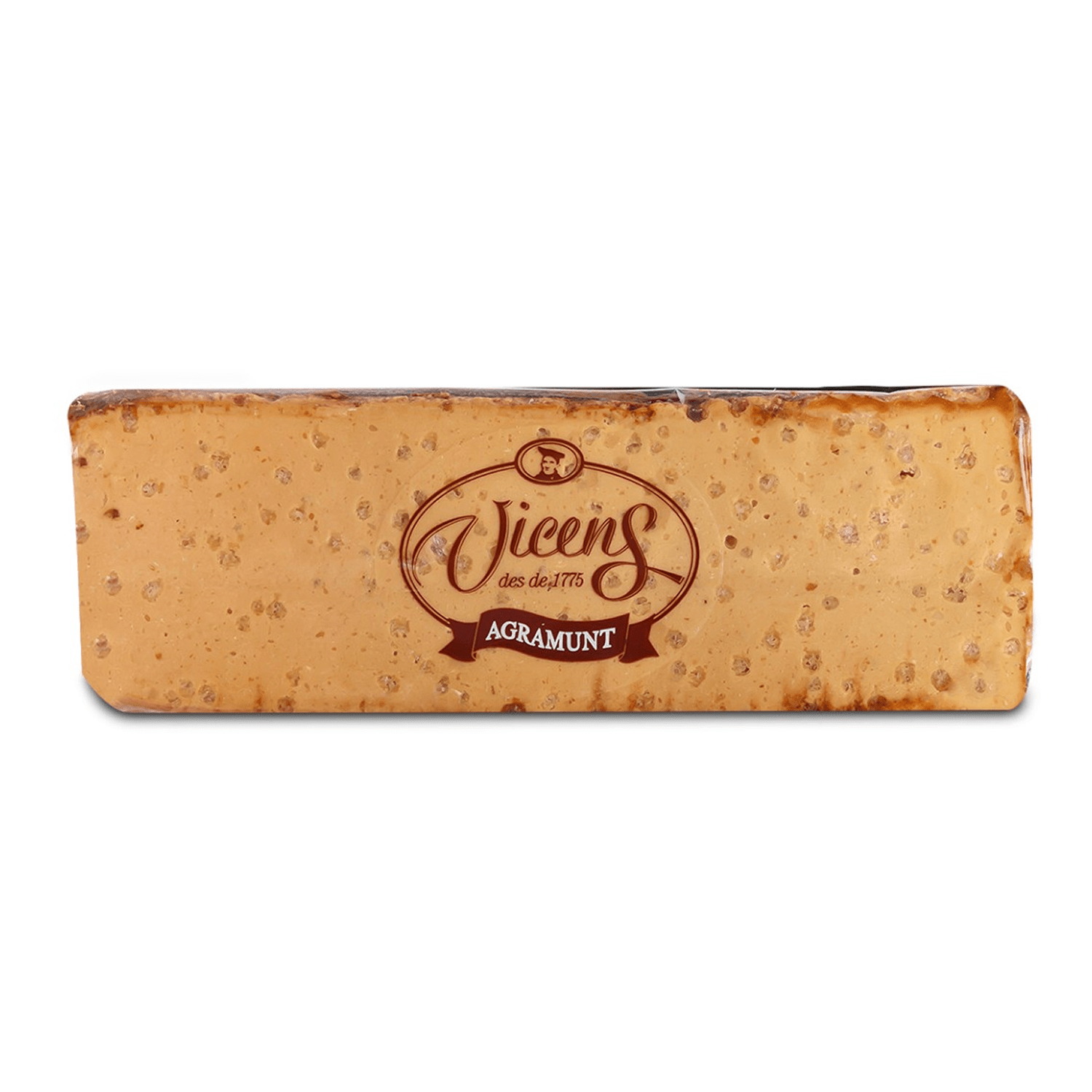 Turrón Blando Crujiente de Almendra Vicens 1 x 80 gr - Bombones - Vicens - 8410495080869 - ExtraVirgen.Store