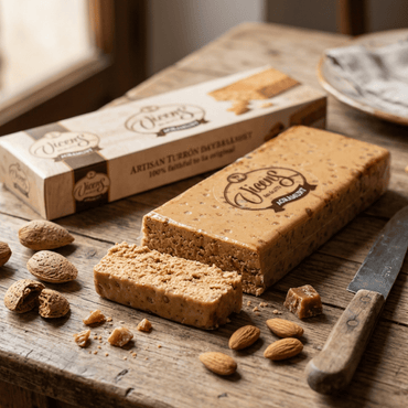 Turrón Blando Crujiente de Almendra Vicens 1 x 80 gr - Bombones - Vicens - 8410495080869 - ExtraVirgen.Store