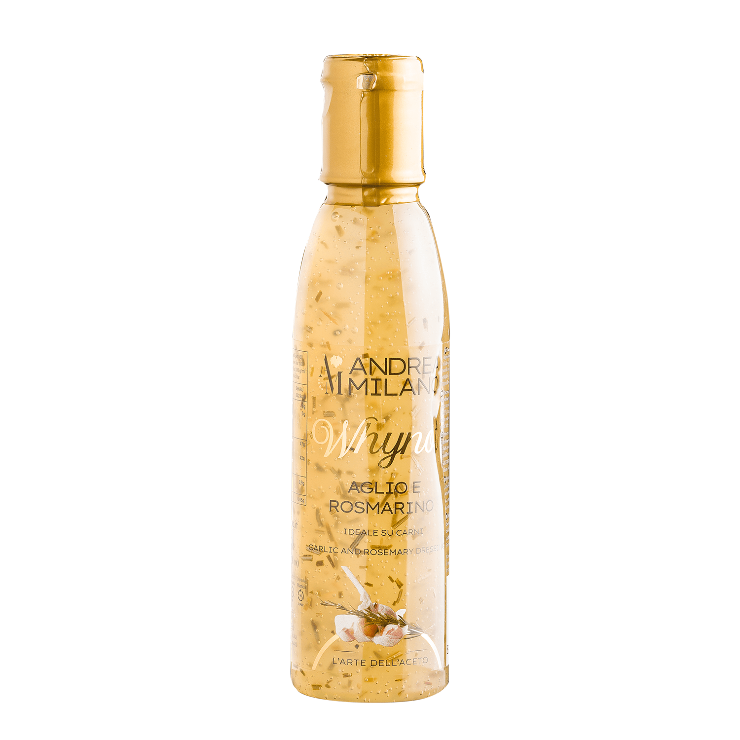 Vinagre Bálsamico Glaze Ajo Romero Andrea Milano 1 x 150 ml - Andrea Milano - 8003407234148 - ExtraVirgen.Store