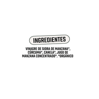 Vinagre de Manzana Orgánico Canela y Cúrcuma Andrea Milano 1 x 500 ml - Andrea Milano - 8003407193025 - ExtraVirgen.Store
