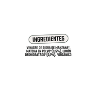 Vinagre de Manzana Orgánico con Limón y Matcha Andrea Milano 1 x 500 ml - Andrea Milano - 8003407192271 - ExtraVirgen.Store