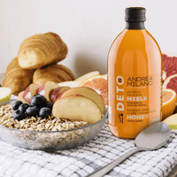 Vinagre de Manzana Orgánico con Madre y Miel Andrea Milano 1 x 500 ml - Andrea Milano - 8003407234247 - ExtraVirgen.Store