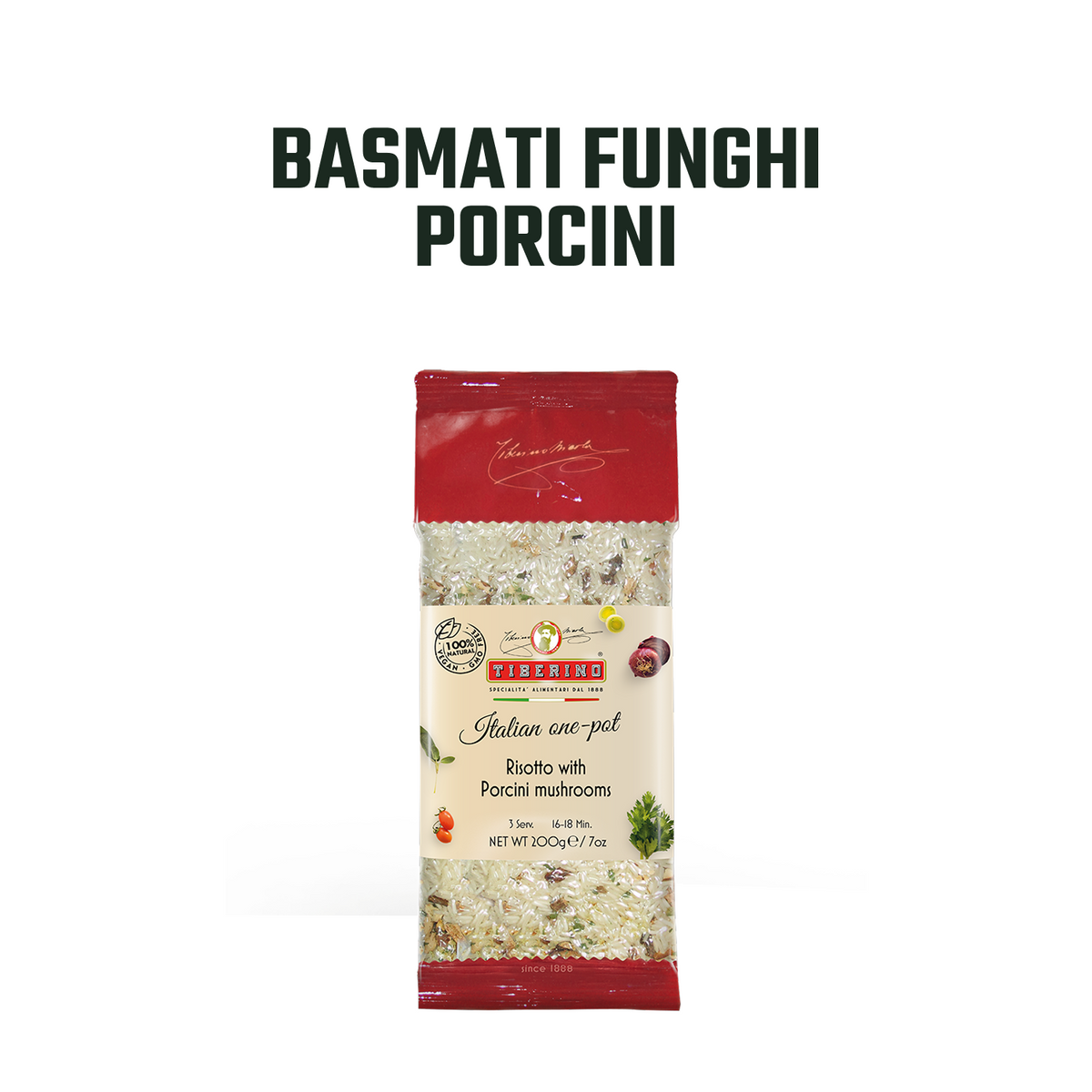 Basmati Risotto Risotto de Arroz Basmati y Porcini 200 gr - Sabor Gourmet – ExtraVirgen ...