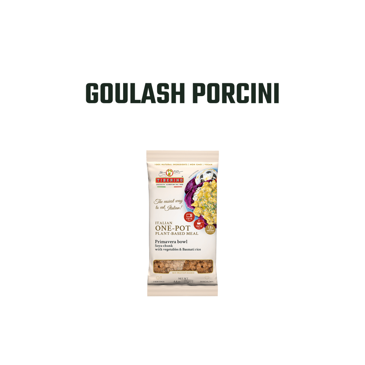 Tiberino Goulash Porcini 1 x 200 gr - Pasta seca - Tiberino - 8032817690824 - ExtraVirgen.Store