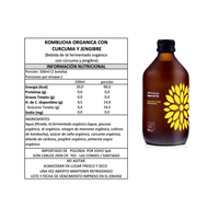 Kombucha Orgánica Bio Curcuma y Jengibre Vigo 1 x 330 ml - Kombucha - Vigo - 5902768514223 - ExtraVirgen.Store