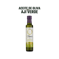 Aceite de Oliva extra virgen Olave Aji Verde 1 x 250 ml - Especiado - Olave - 7808760900966 - ExtraVirgen.Store