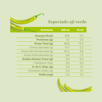 Aceite Oliva Extra Saborizado Olave Aji Verde 1 x 250 ml - Especiado - Olave - 7808760900966 - ExtraVirgen.Store