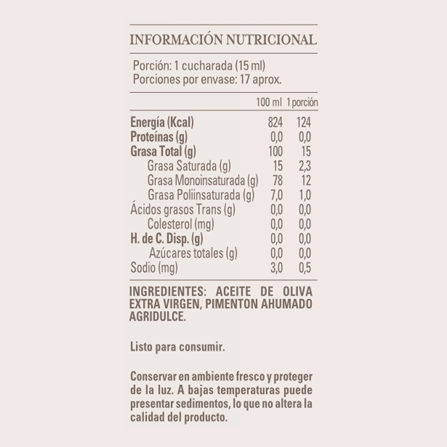 Aceite de Oliva Olave Pimenton Ahumado 1 x 250 ml - Especiado - Olave - 7808760901123 - ExtraVirgen.Store