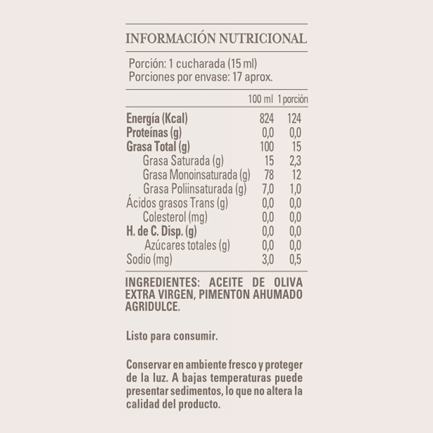 Aceite de Oliva Olave Pimenton Ahumado 1 x 250 ml - Especiado - Olave - 7808760901123 - ExtraVirgen.Store