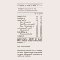 Aceite de Oliva Olave Pimenton Ahumado 1 x 250 ml - Especiado - Olave - 7808760901123 - ExtraVirgen.Store