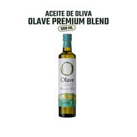Aceite Oliva Extra Virgen Olave Premium 1 x 500 ml - Premium - Olave - 7808760900072 - ExtraVirgen.Store