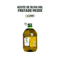 Aceite Oliva Extra Virgen Sol de Aculeo Frutado Medio 2 x 5000 ml - Blend - Sol de Aculeo - 27804608720080 - ExtraVirgen.Store